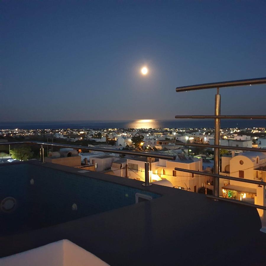 Lux House With Outdoor Jacuzzi And Sea View In Santorini Apartment Emporio  Bagian luar foto